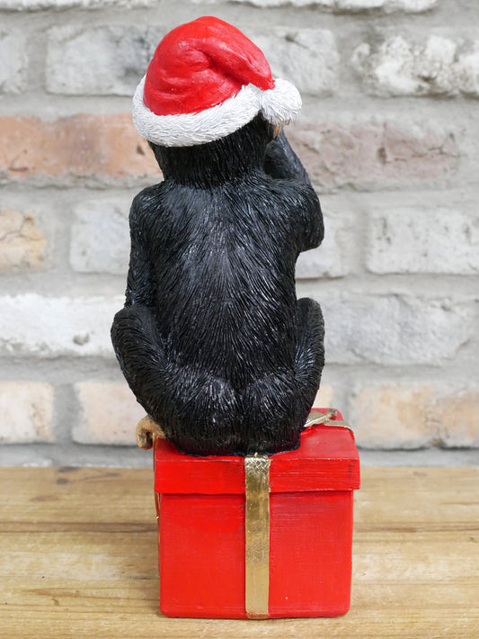Drunken Monkey Christmas Ornament — view 2