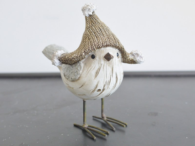 Winter Robin Ornament – Brown — view 4