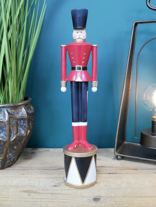 Red Nutcracker Christmas Soldier — view 2