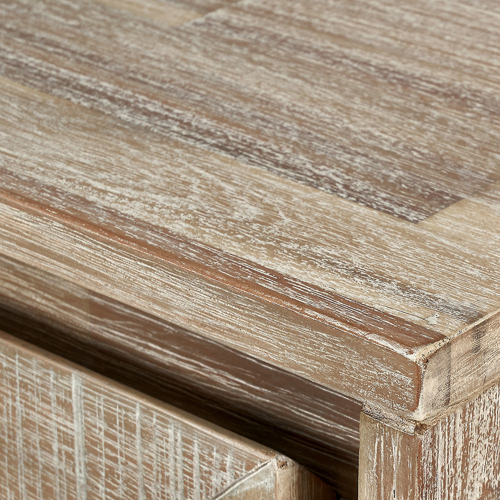 Marca sand wash acacia wood coffee table alternate view