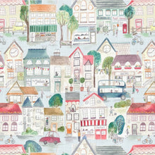 Village Streets Fabric - 4 Colourways