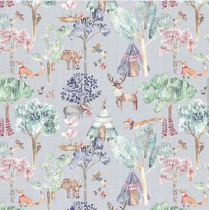 Woodland Adventures Fabric - 4 Colourways