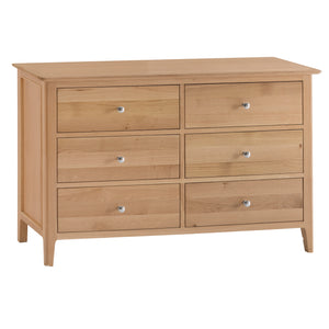Nordic Bedroom 6 Drawer Chest