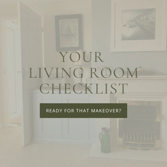 Your Living Room Makeover Checklist