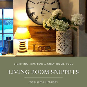 Lighting Tips for a Cosy Home and a Tour of Lighting Around My Living Room