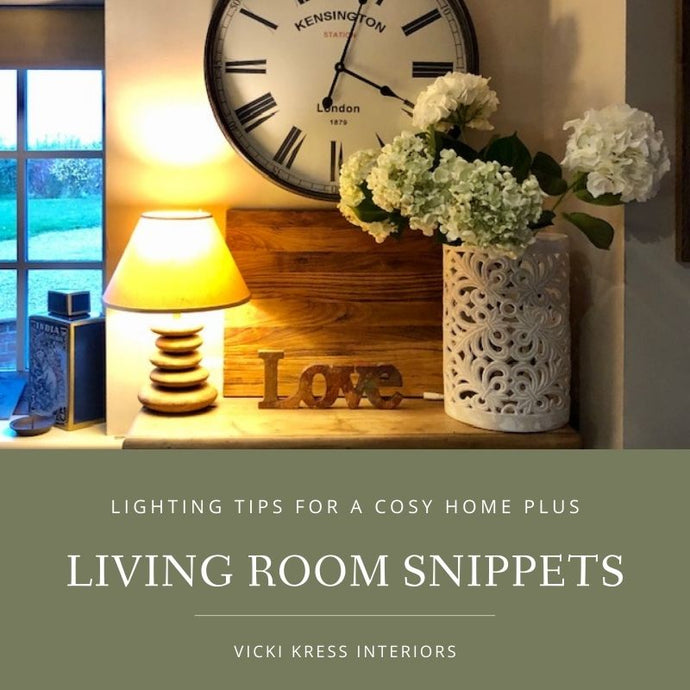Lighting Tips for a Cosy Home and a Tour of Lighting Around My Living Room