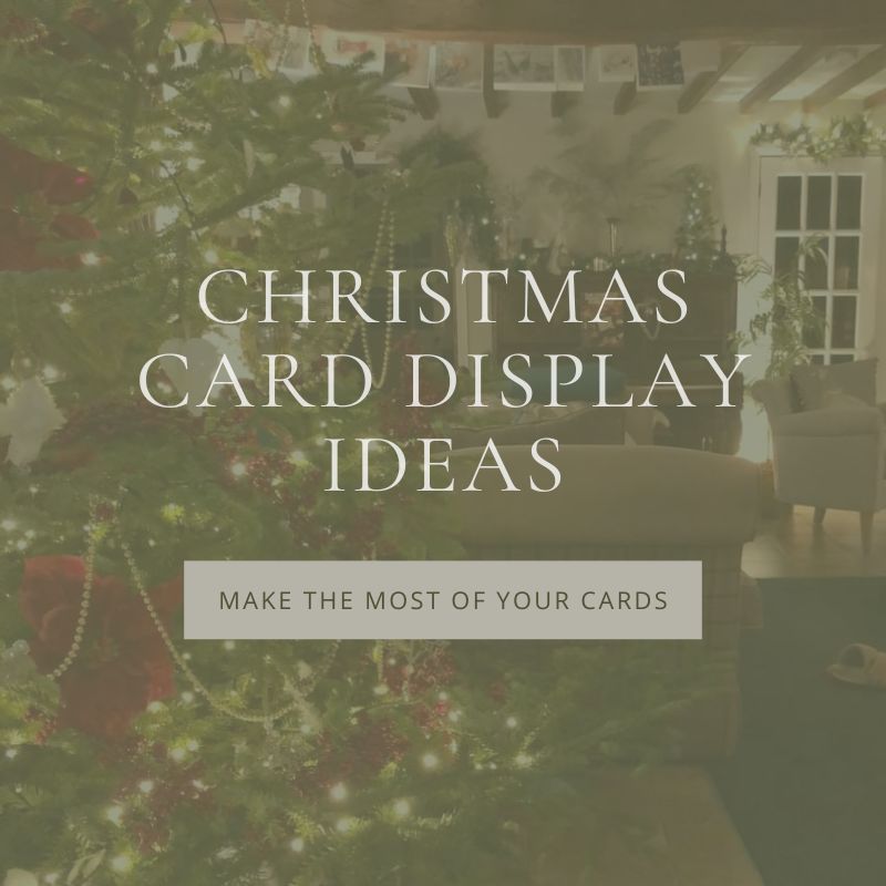 5 Fun Christmas Cards Display Ideas
