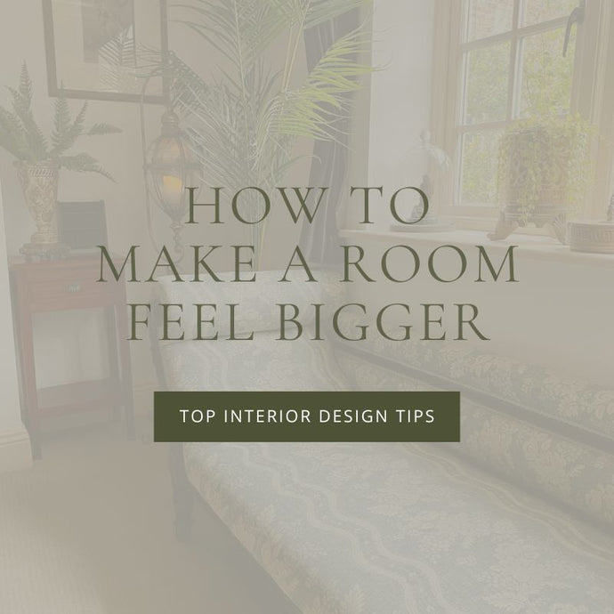 Interior Design Tips to Make Your Room Look Bigger