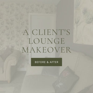 Before & After: A Client's Lounge Project