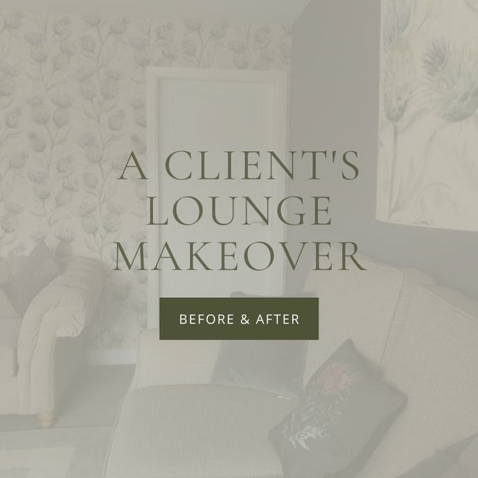 Before & After: A Client's Lounge Project