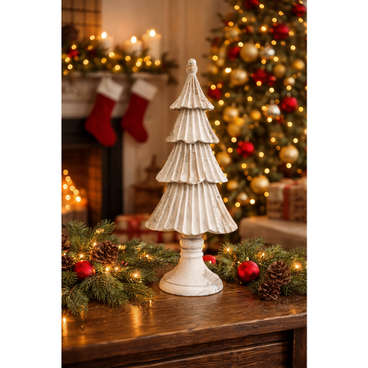 White Ceramic Christmas Tree