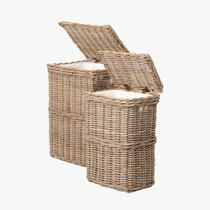 Set of two Baskets for Linen or Logs