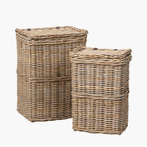 Set of two Baskets for Linen or Logs