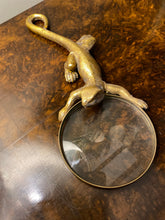 Gold Lizard Magnifying Glass