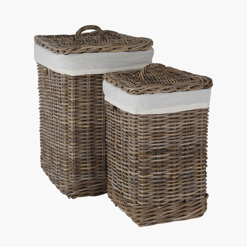 Malibu Storage Baskets - Linen Lined