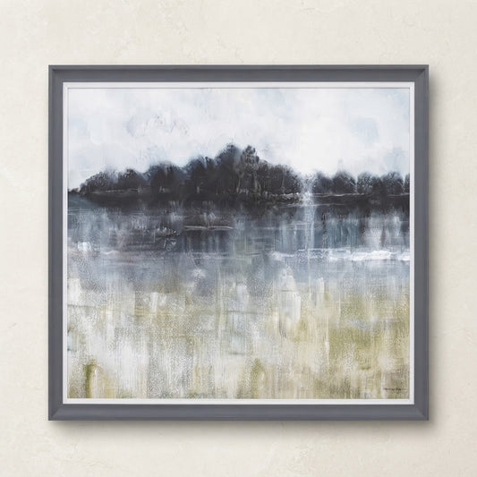 Adrift Framed Abstract Landscape Art