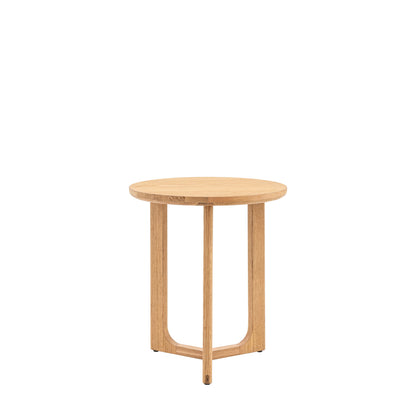 Craft side table natural second view