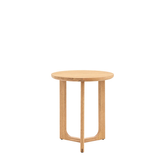 Craft side table natural second view