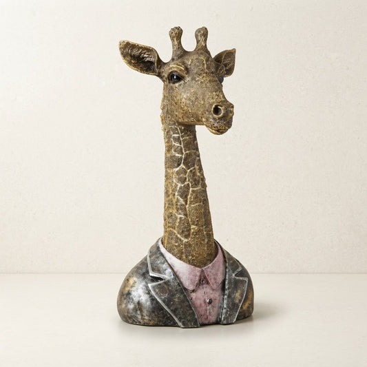 Giraffe Bust Wall Sculpture – 48cm