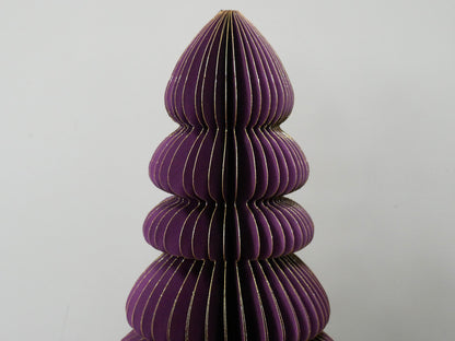 Purple Sculptural Christmas Tree – 90cm — view 3