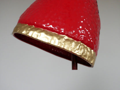 Red Santa Hat Bell Decoration — view 3
