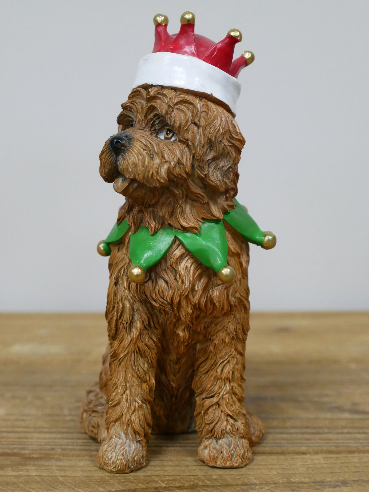 Festive Dog with Santa Hat — view 1