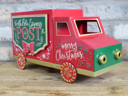 North Pole Christmas Mail Van — view 1