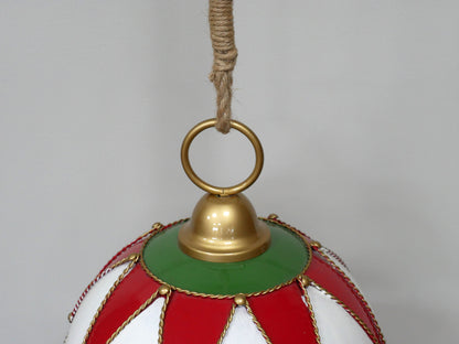 Heritage Hanging Christmas Globe – Large — view 3