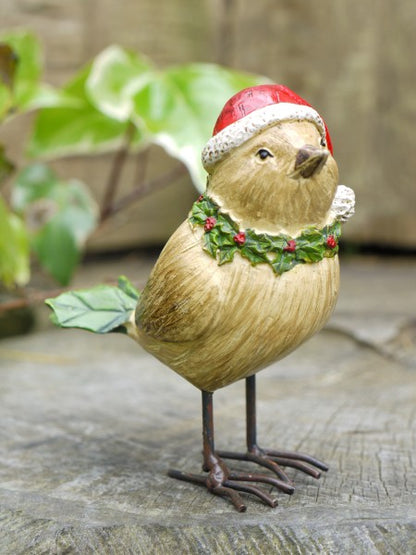 Winter Robin Ornament – Green — view 2
