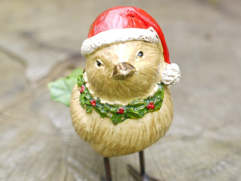 Winter Robin Ornament – Green — view 4