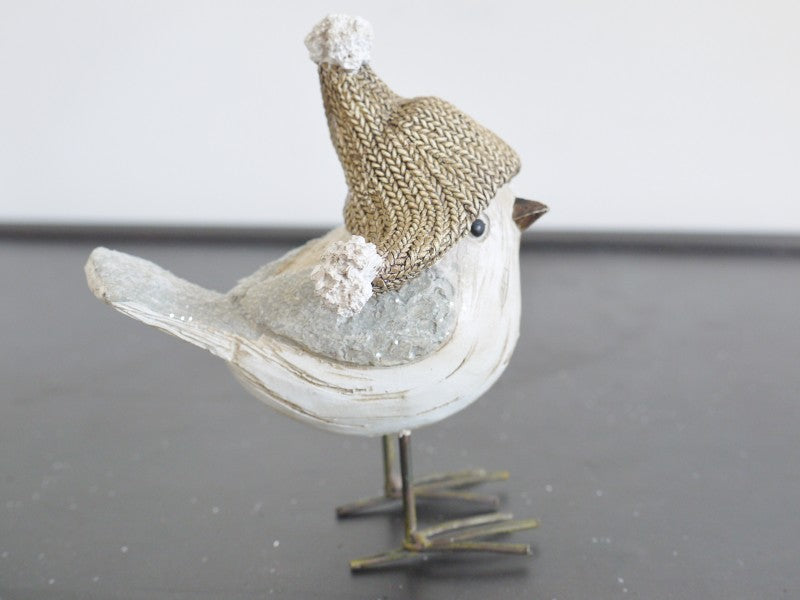 Winter Robin Ornament – Brown — view 3