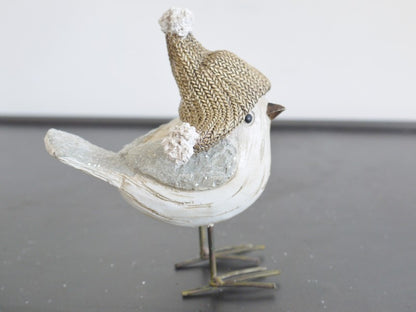 Winter Robin Ornament – Brown — view 3