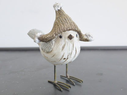 Winter Robin Ornament – Brown — view 4