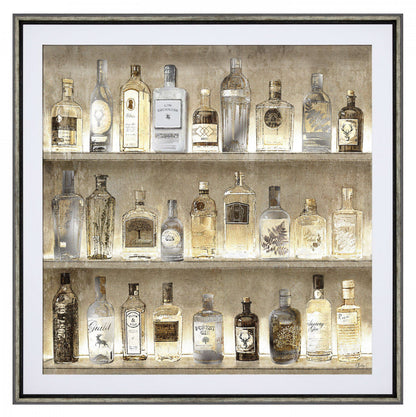 The Collector’s Drinks Cabinet Framed Art – 89cm – product view