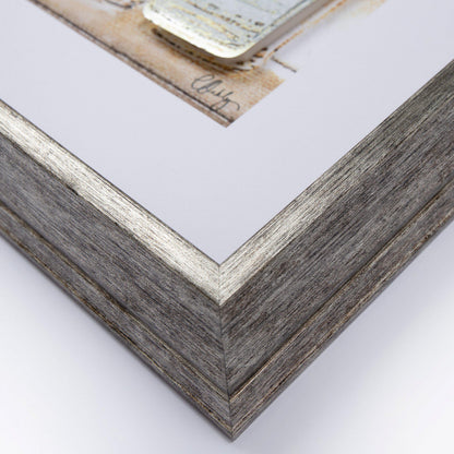 The Collector’s Drinks Cabinet Framed Art – 89cm – detail view