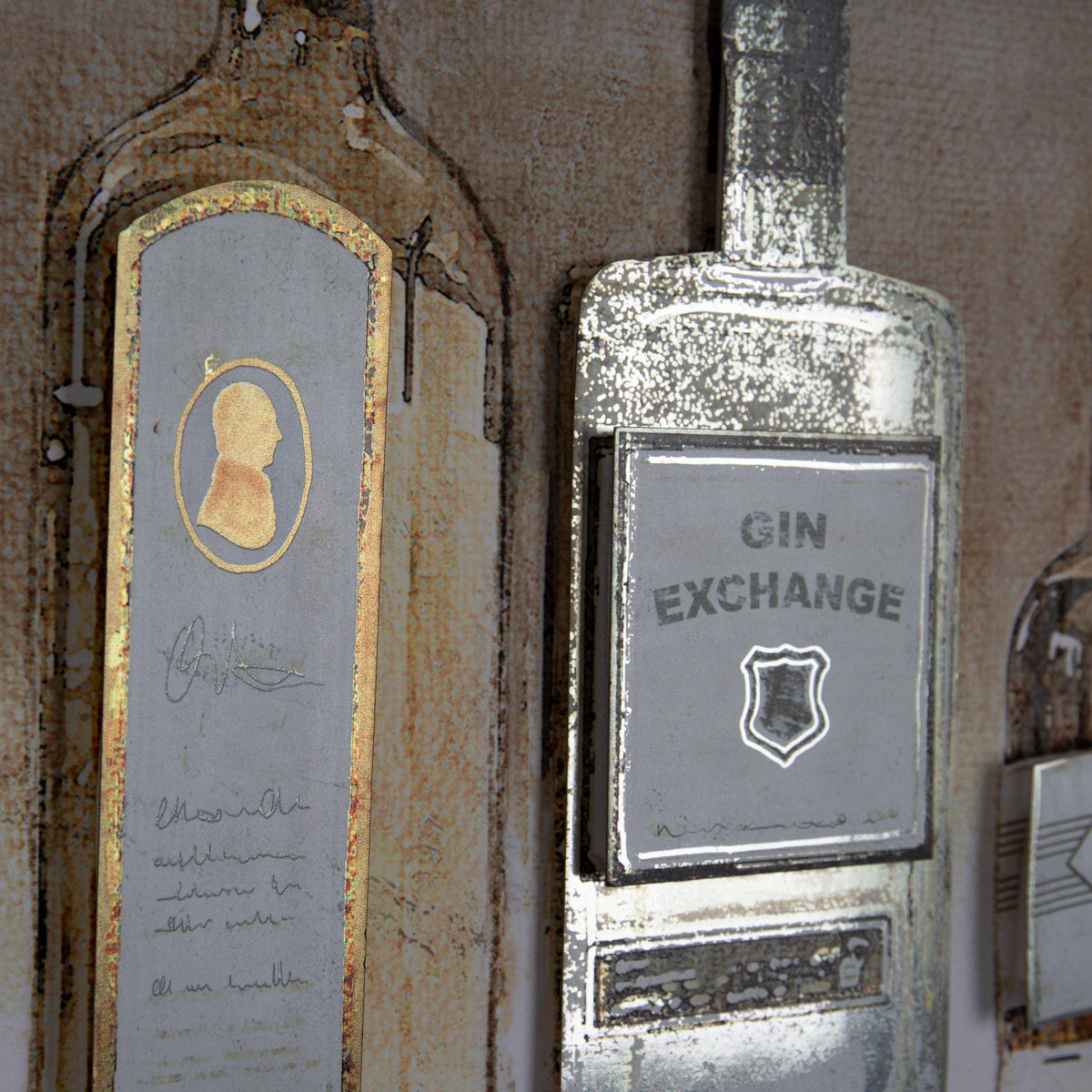 The Collector’s Drinks Cabinet Framed Art – 89cm – additional view