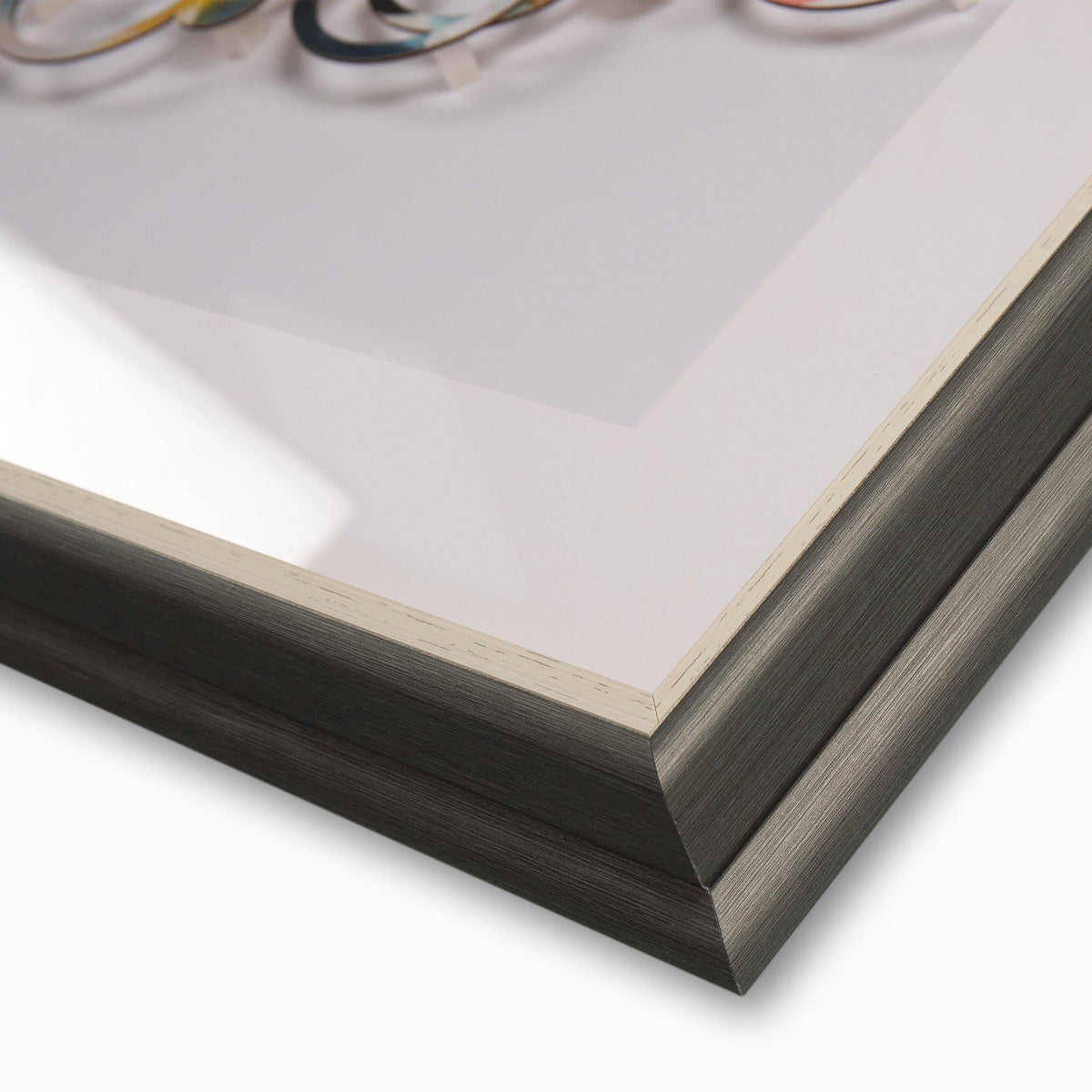 Racing Peloton Panorama Framed Art – 136cm – detail view