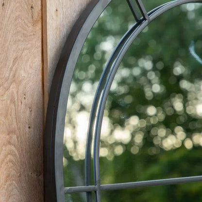Pinden Black Arch Garden Mirror – additional view 2