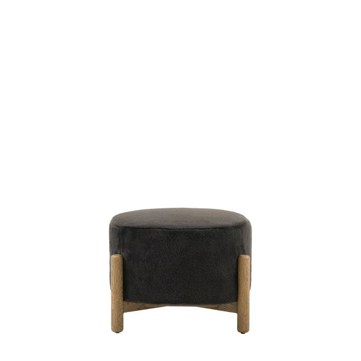 Tindon Footstool – Alaska Graphite – additional view 1