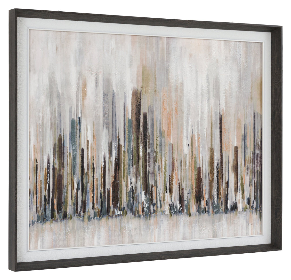 Monochrome Skyline Framed Canvas – 112cm – additional view
