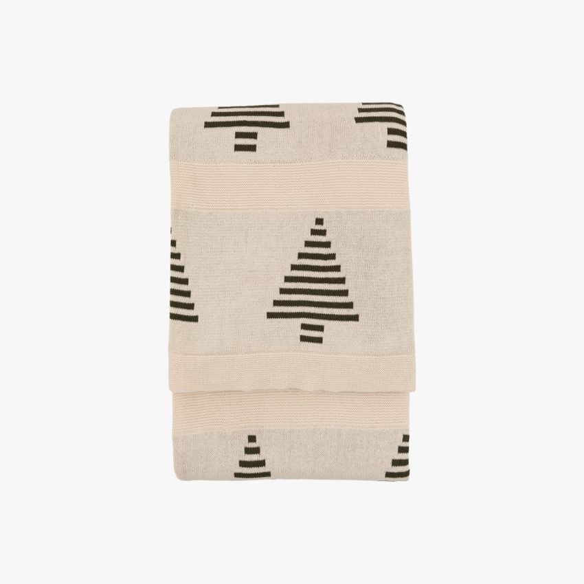 Woodland Tree Knit Throw – additional view 1