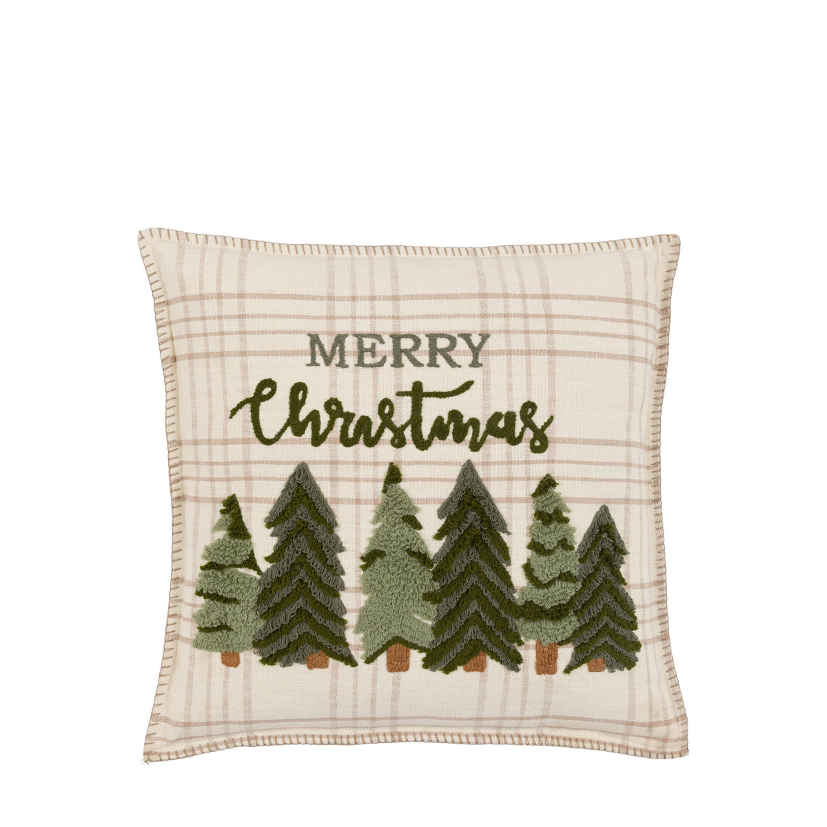Merry Christmas Trees Cushion – additional view 1