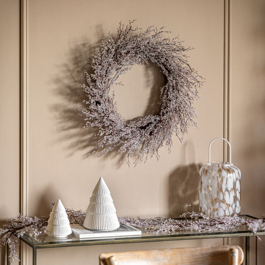 Frosted Twig Christmas Wreath – additional view 1