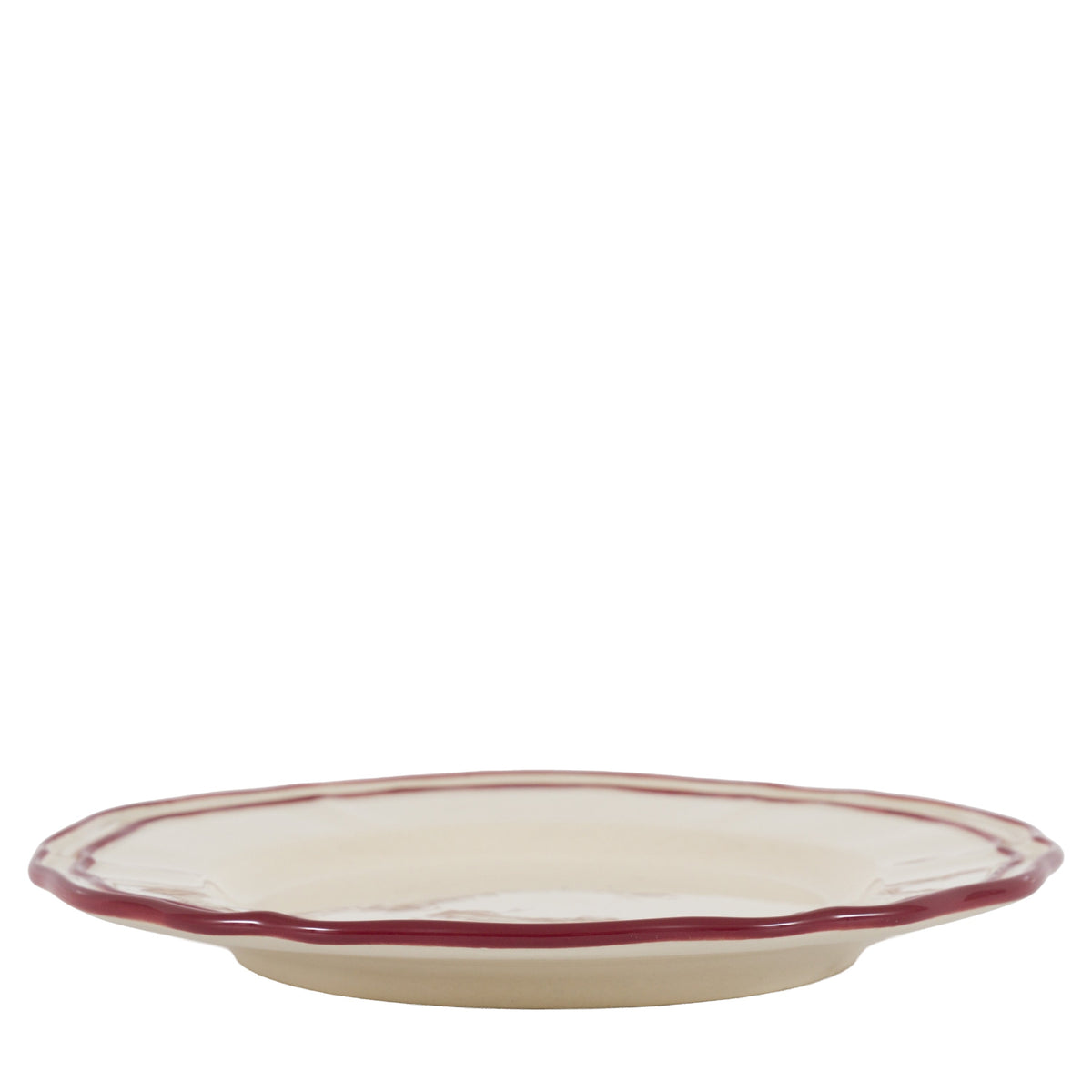 Heritage Red Scallop Side Plates – Set of 4 – product detail 2