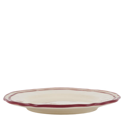 Heritage Red Scallop Side Plates – Set of 4 – product detail 2