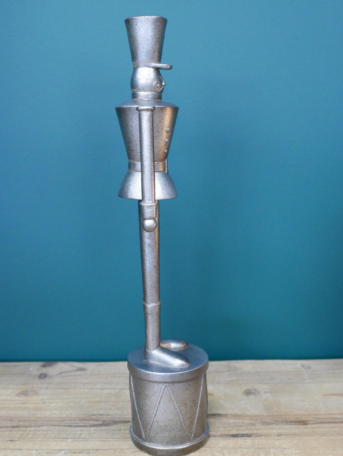 Silver Nutcracker Christmas Soldier — view 3