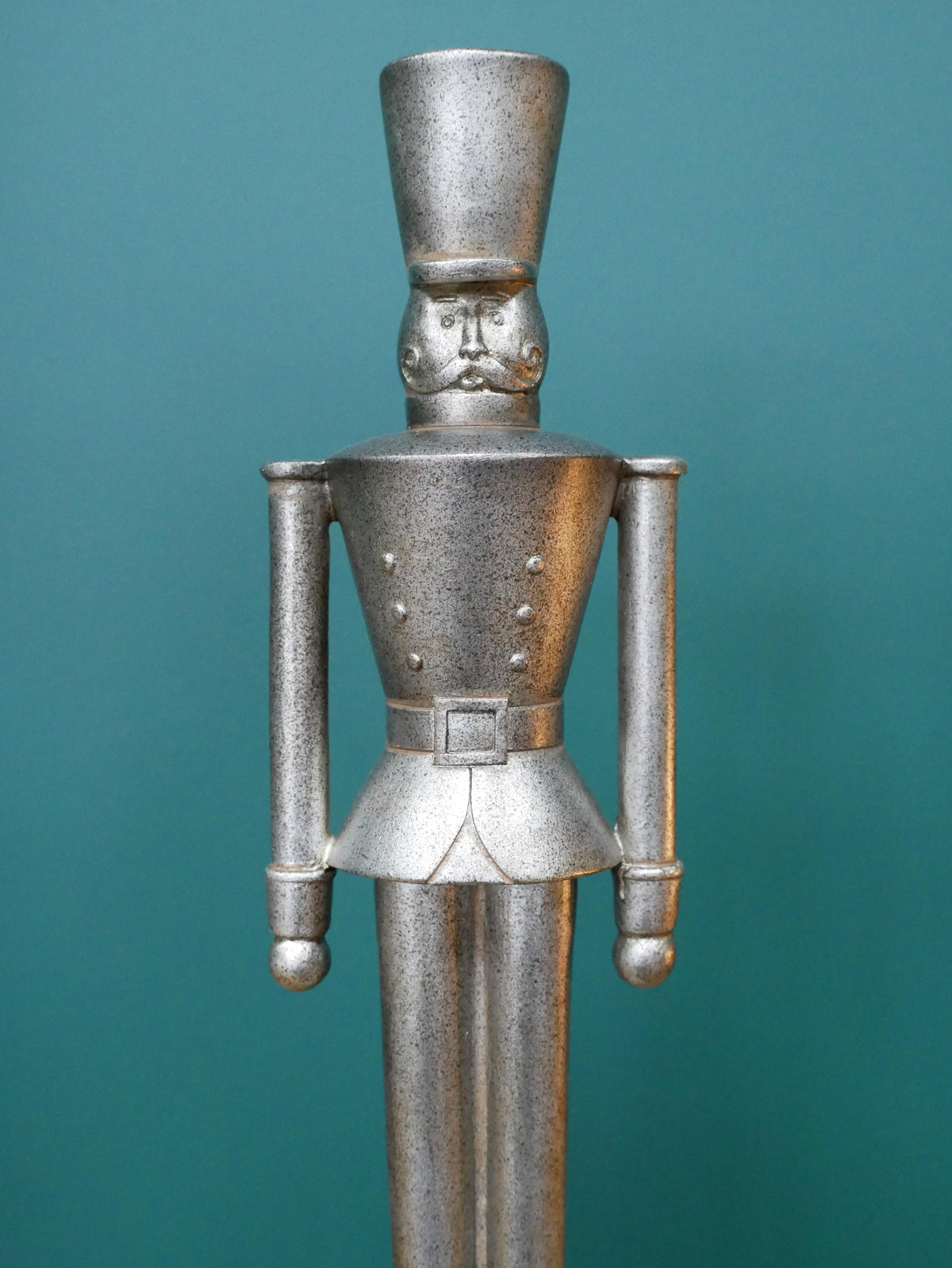 Silver Nutcracker Christmas Soldier — view 4
