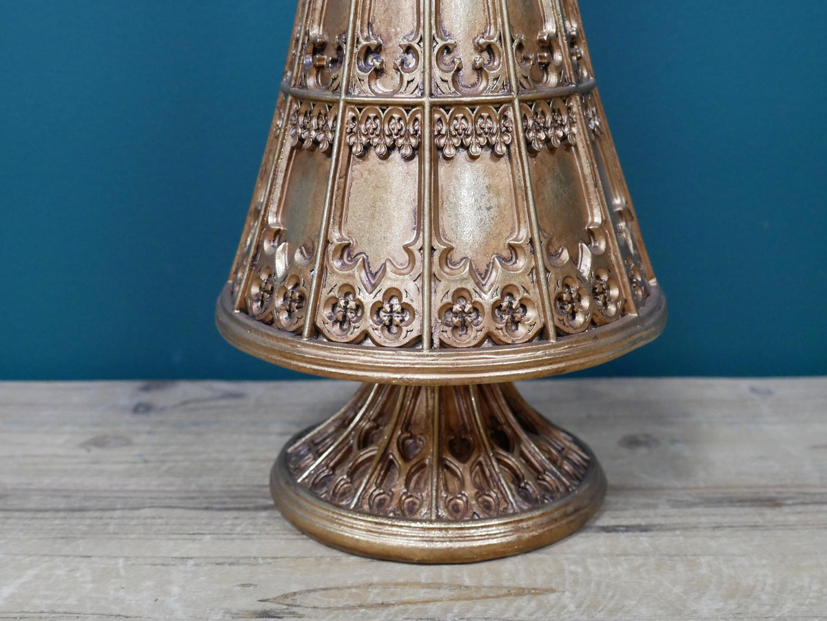 Silver Cone Christmas Tree — view 3