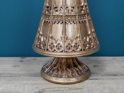Silver Cone Christmas Tree — view 3