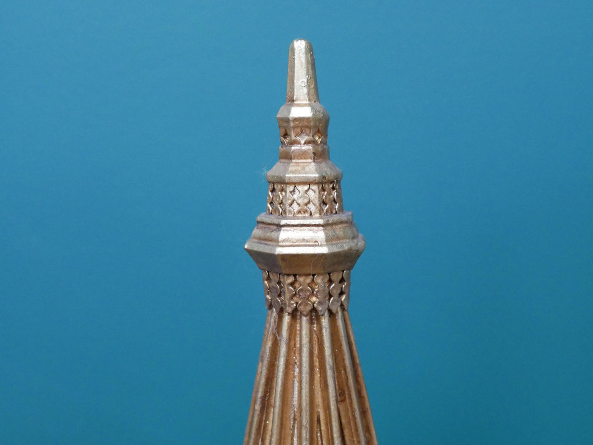Silver Cone Christmas Tree — view 4